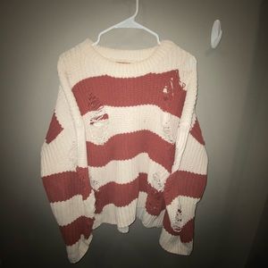 Distressed Sweater